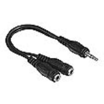 HAMA Adattatore jack 3.5 mm maschio - jack 3.5 mm femmina Hama